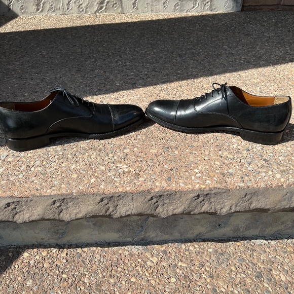 Antonio Maurizi Cap Toe Leather Oxford Size 45 - Picture 2 of 7